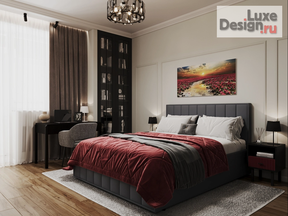 Дизайн интерьера трехкомнатной квартиры "Квартира в стиле современная классика" (фото 10)