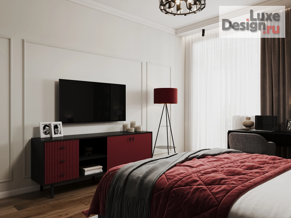 Дизайн интерьера трехкомнатной квартиры "Квартира в стиле современная классика" (фото 11)