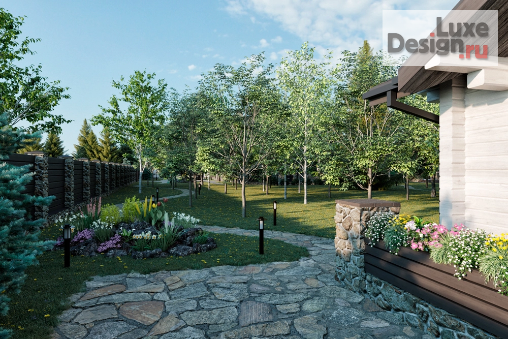 Ландшафтный дизайн "Приусадебный участок" (фото 11)