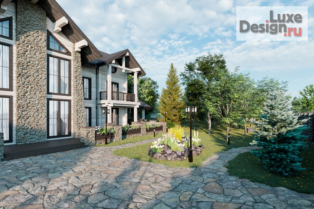 Ландшафтный дизайн "Приусадебный участок" (фото 2)