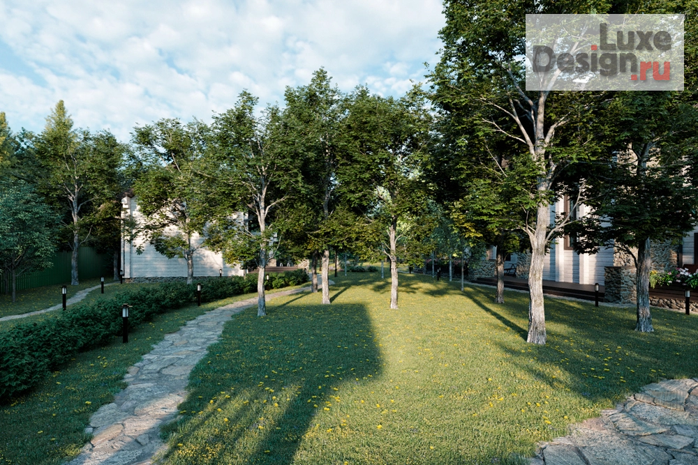 Ландшафтный дизайн "Приусадебный участок" (фото 5)