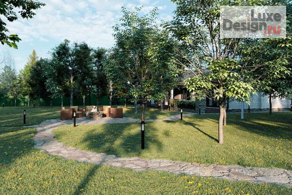 Ландшафтный дизайн "Приусадебный участок" (фото 7)