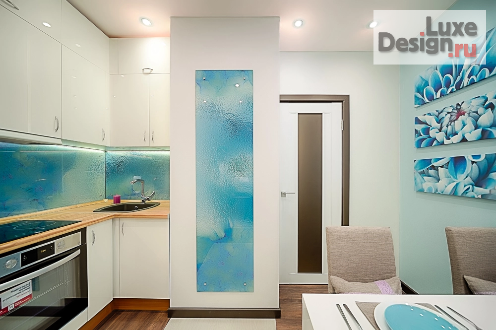 Дизайн интерьера кухни "Ремонт и Дизайн интерьера Кухни на канале ТНТ в телепередаче "Сделано со вкусом"" (фото 1)