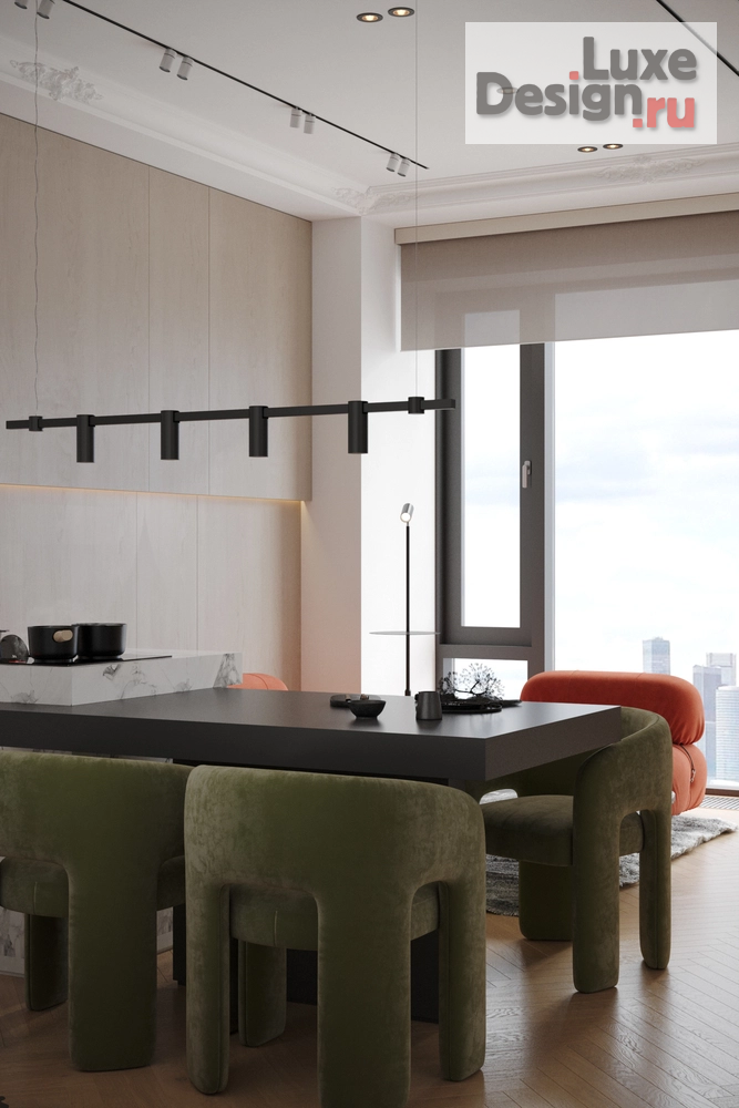 Дизайн интерьера двухкомнатной квартиры "Интерьер квартиры в ЖК "Hide" (Москва)" (фото 1)