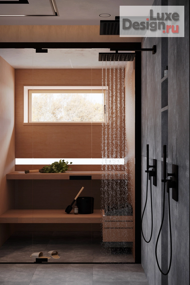 Дизайн интерьера загородного дома "Дизайн интерьера частного дома в Ида-Вирумаа (Эстония)" (фото 44)