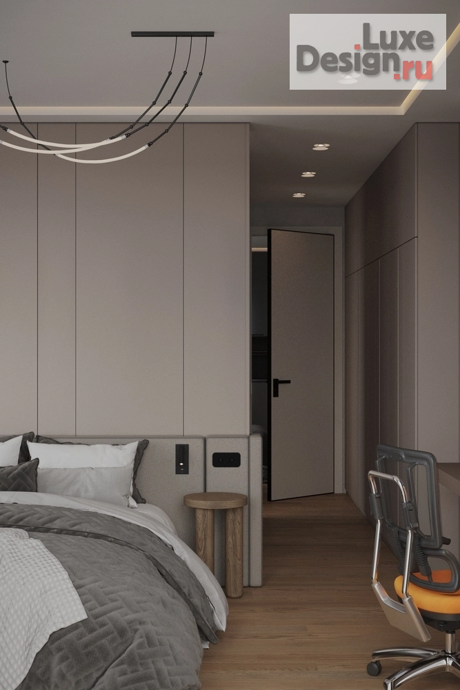Дизайн интерьера трехкомнатной квартиры "Интерьер 3-комнатной квартиры в ЖК "Profit", Москва" (фото 16)