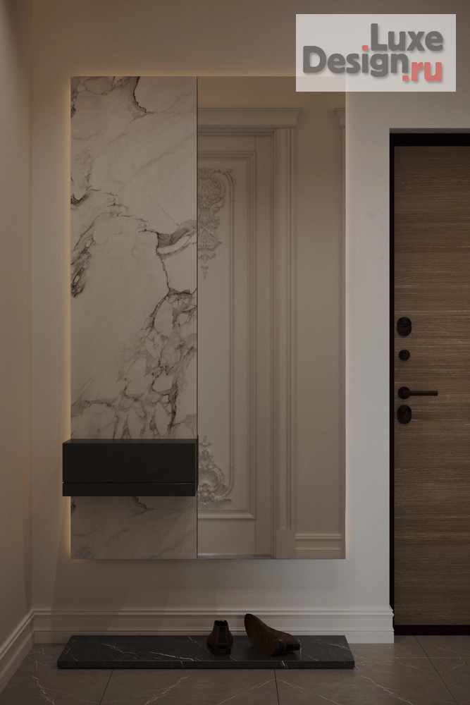 Дизайн интерьера двухкомнатной квартиры "Интерьер квартиры в ЖК "Hide" (Москва)" (фото 11)