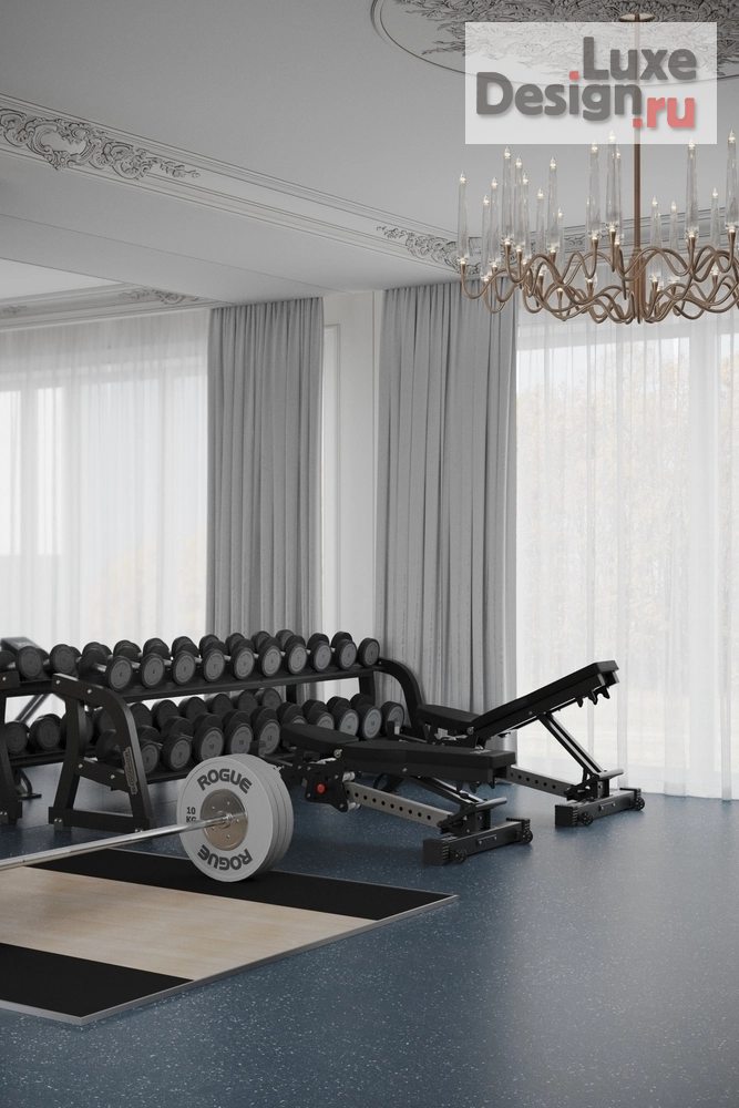 Дизайн интерьера загородного дома "Интерьер флигеля особняка в Барвихе (Москва)" (фото 22)