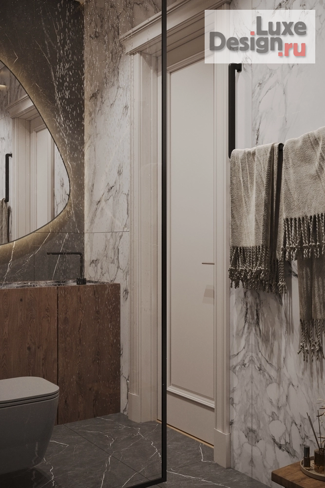 Дизайн интерьера загородного дома "Интерьер флигеля особняка в Барвихе (Москва)" (фото 28)