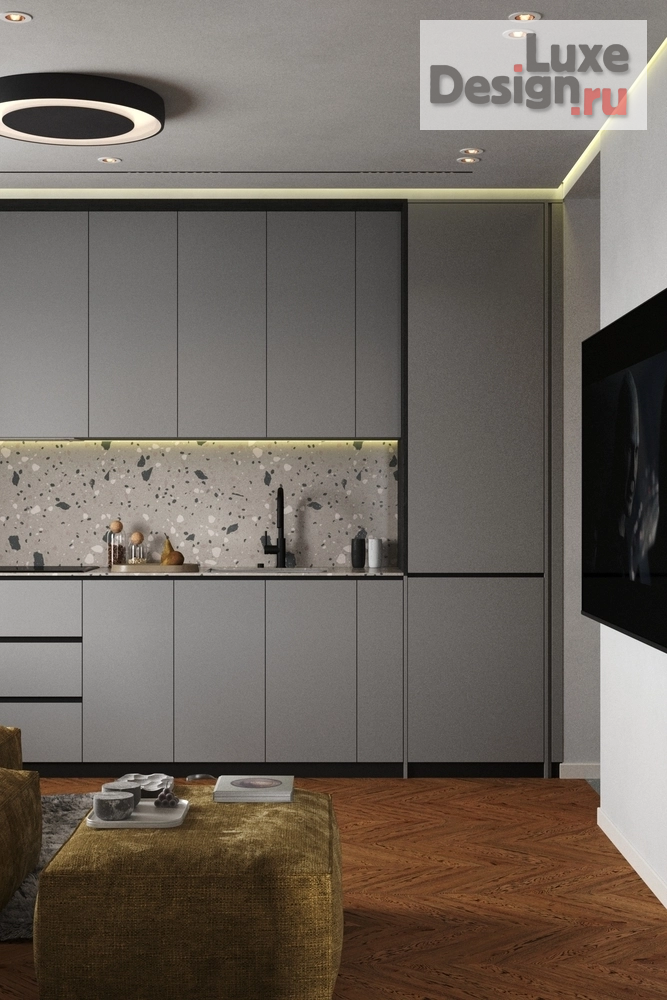 Дизайн интерьера двухкомнатной квартиры "Интерьер квартиры в ЖК "Алтуфьевское", Москва" (фото 2)