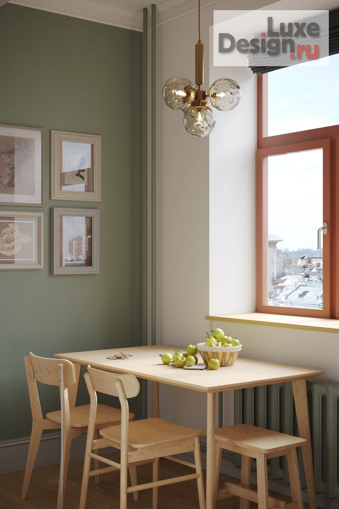 Дизайн интерьера двухкомнатной квартиры "Интерьер 2-комнатной квартиры в Таллине (Эстония) в стиле "Ikea"" (фото 7)