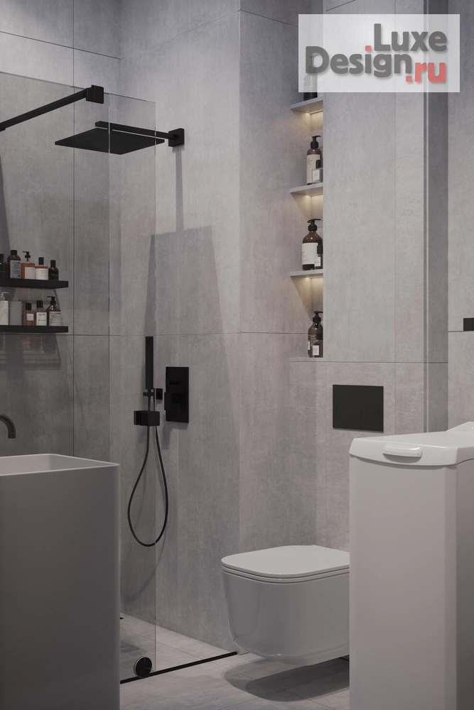 Дизайн интерьера двухкомнатной квартиры "Интерьер квартиры в ЖК "Slava" (Москва)" (фото 17)