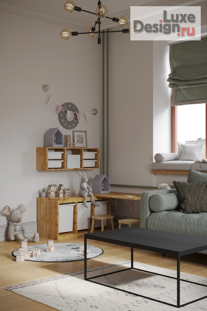 Дизайн интерьера двухкомнатной квартиры "Интерьер 2-комнатной квартиры в Таллине (Эстония) в стиле "Ikea"" (фото 3)