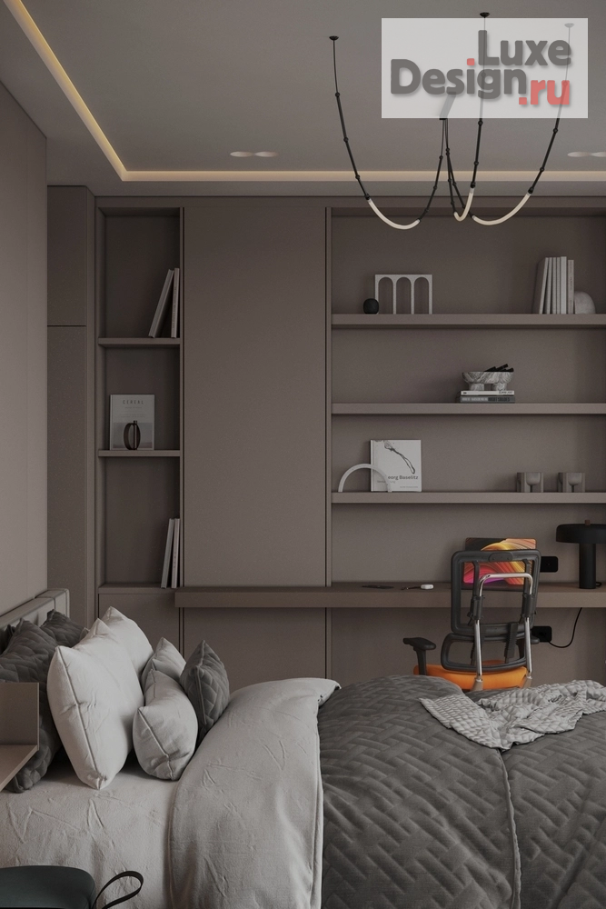 Дизайн интерьера трехкомнатной квартиры "Интерьер 3-комнатной квартиры в ЖК "Profit", Москва" (фото 20)