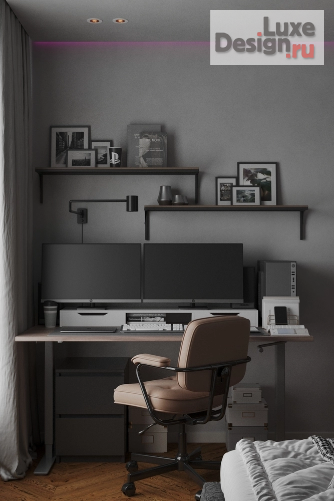 Дизайн интерьера двухкомнатной квартиры "Интерьер квартиры в ЖК "Алтуфьевское", Москва" (фото 25)