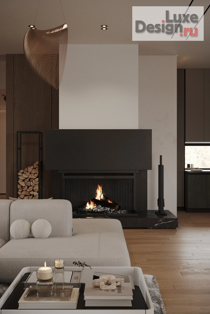 Дизайн интерьера загородного дома "Дизайн интерьера частного дома в Ида-Вирумаа (Эстония)" (фото 8)