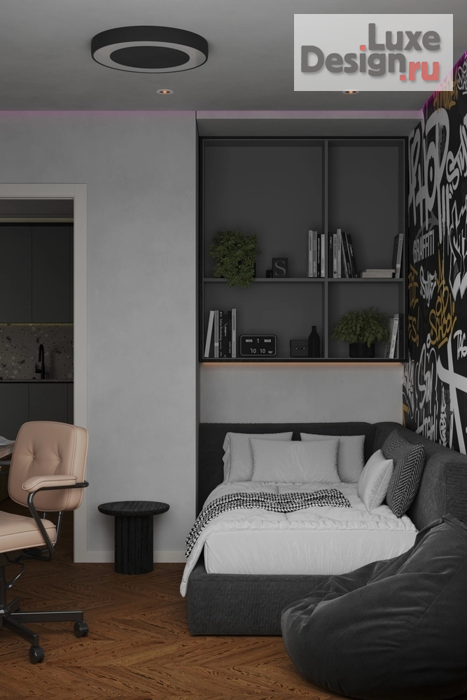 Дизайн интерьера двухкомнатной квартиры "Интерьер квартиры в ЖК "Алтуфьевское", Москва" (фото 26)