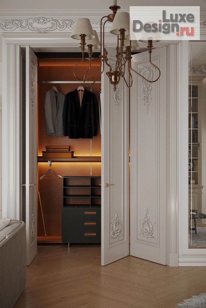 Дизайн интерьера загородного дома "Интерьер флигеля особняка в Барвихе (Москва)" (фото 6)