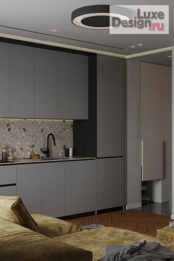 Дизайн интерьера двухкомнатной квартиры "Интерьер квартиры в ЖК "Алтуфьевское", Москва" (фото 7)