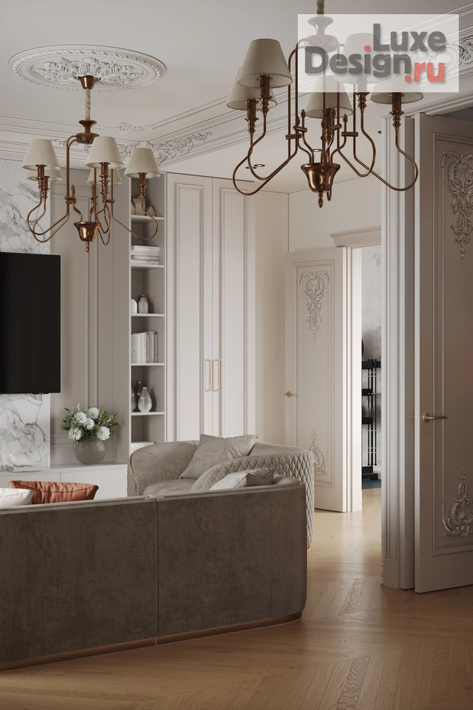 Дизайн интерьера загородного дома "Интерьер флигеля особняка в Барвихе (Москва)" (фото 7)