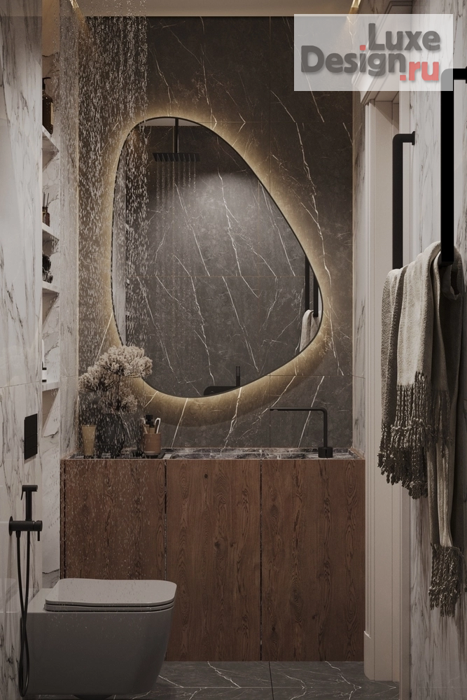 Дизайн интерьера загородного дома "Интерьер флигеля особняка в Барвихе (Москва)" (фото 33)