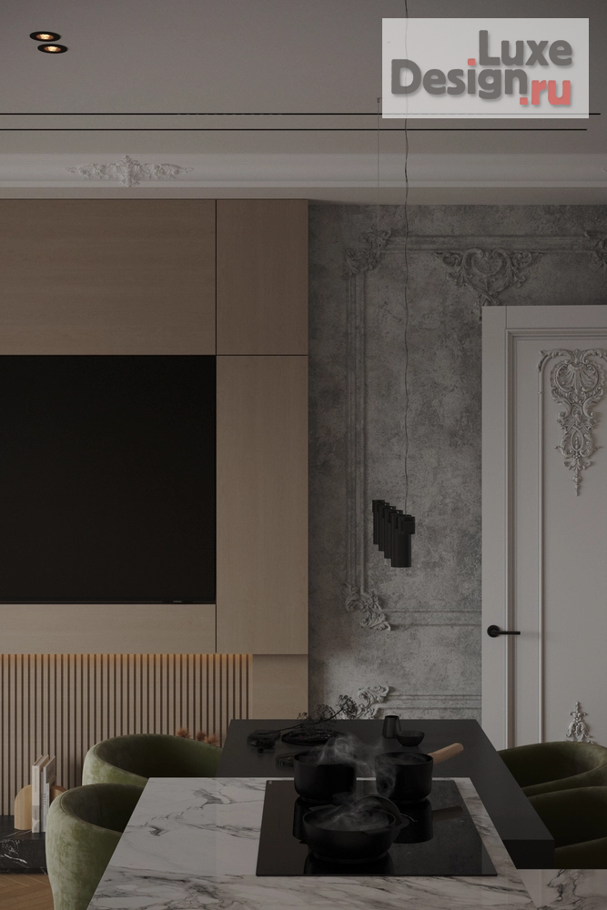 Дизайн интерьера двухкомнатной квартиры "Интерьер квартиры в ЖК "Hide" (Москва)" (фото 8)