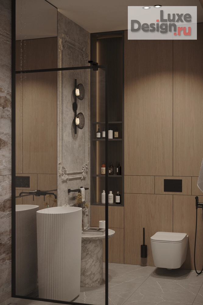 Дизайн интерьера двухкомнатной квартиры "Интерьер квартиры в ЖК "Hide" (Москва)" (фото 26)