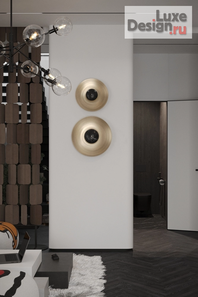 Дизайн интерьера загородного дома "Интерьер части жилого пространства особняка в Барвиха Хиллс (Москва)" (фото 9)