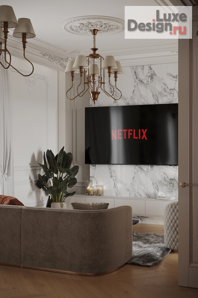 Дизайн интерьера загородного дома "Интерьер флигеля особняка в Барвихе (Москва)" (фото 8)