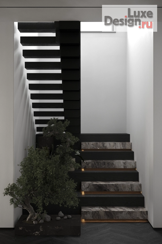 Дизайн интерьера загородного дома "Интерьер части жилого пространства особняка в Барвиха Хиллс (Москва)" (фото 10)