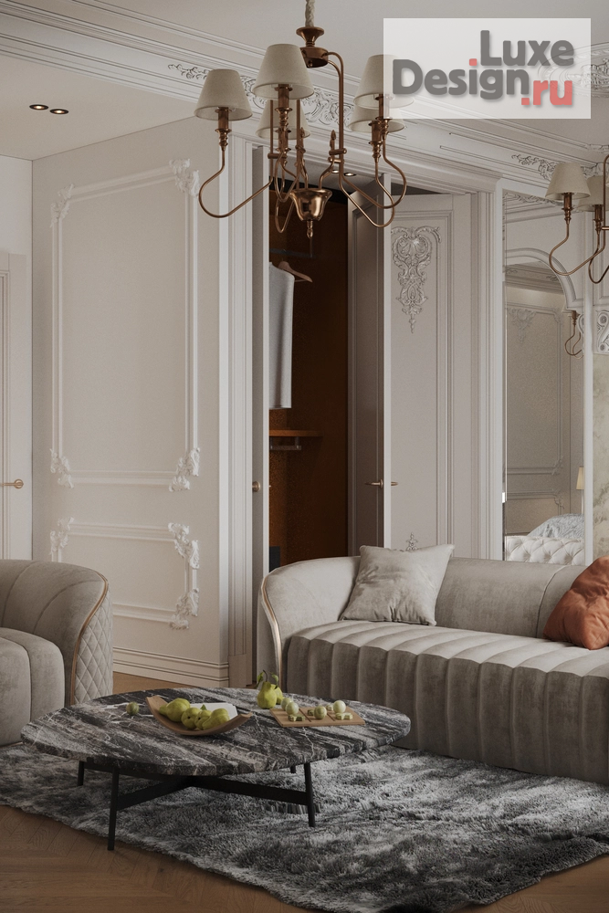 Дизайн интерьера загородного дома "Интерьер флигеля особняка в Барвихе (Москва)" (фото 9)