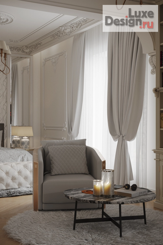 Дизайн интерьера загородного дома "Интерьер флигеля особняка в Барвихе (Москва)" (фото 11)