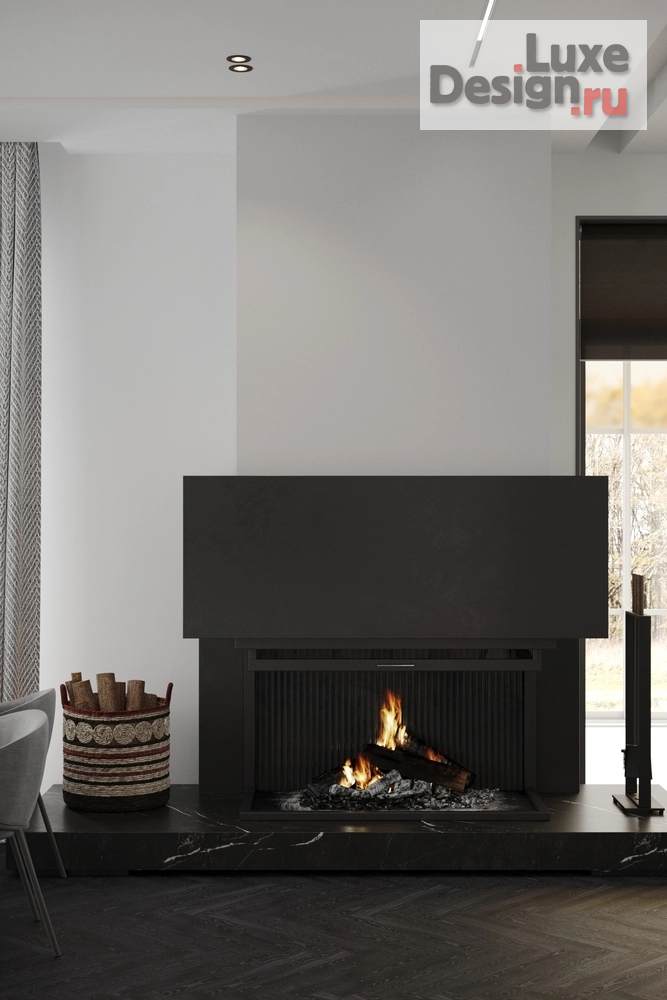 Дизайн интерьера загородного дома "Интерьер части жилого пространства особняка в Барвиха Хиллс (Москва)" (фото 12)