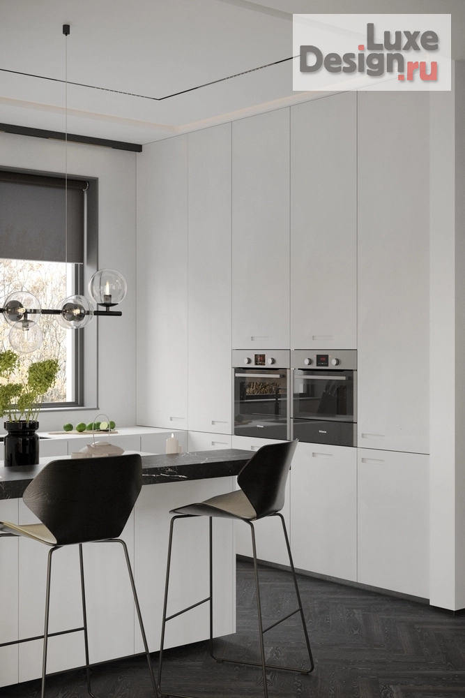 Дизайн интерьера загородного дома "Интерьер части жилого пространства особняка в Барвиха Хиллс (Москва)" (фото 14)