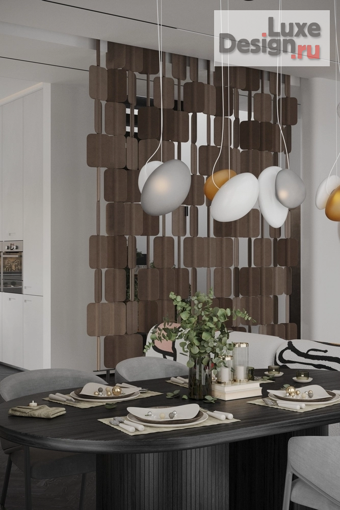 Дизайн интерьера загородного дома "Интерьер части жилого пространства особняка в Барвиха Хиллс (Москва)" (фото 17)