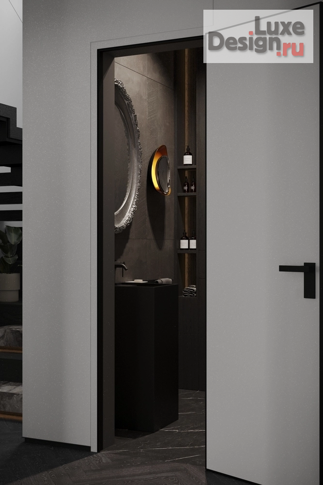 Дизайн интерьера загородного дома "Интерьер части жилого пространства особняка в Барвиха Хиллс (Москва)" (фото 24)