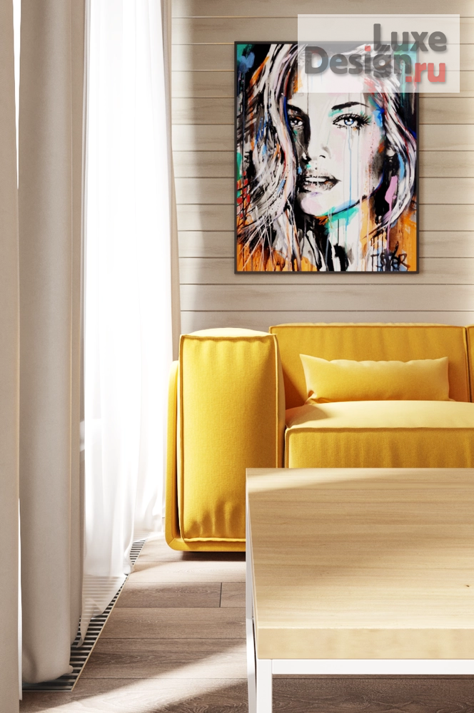 Дизайн интерьера двухкомнатной квартиры "дизайн квартиры" (фото 3)