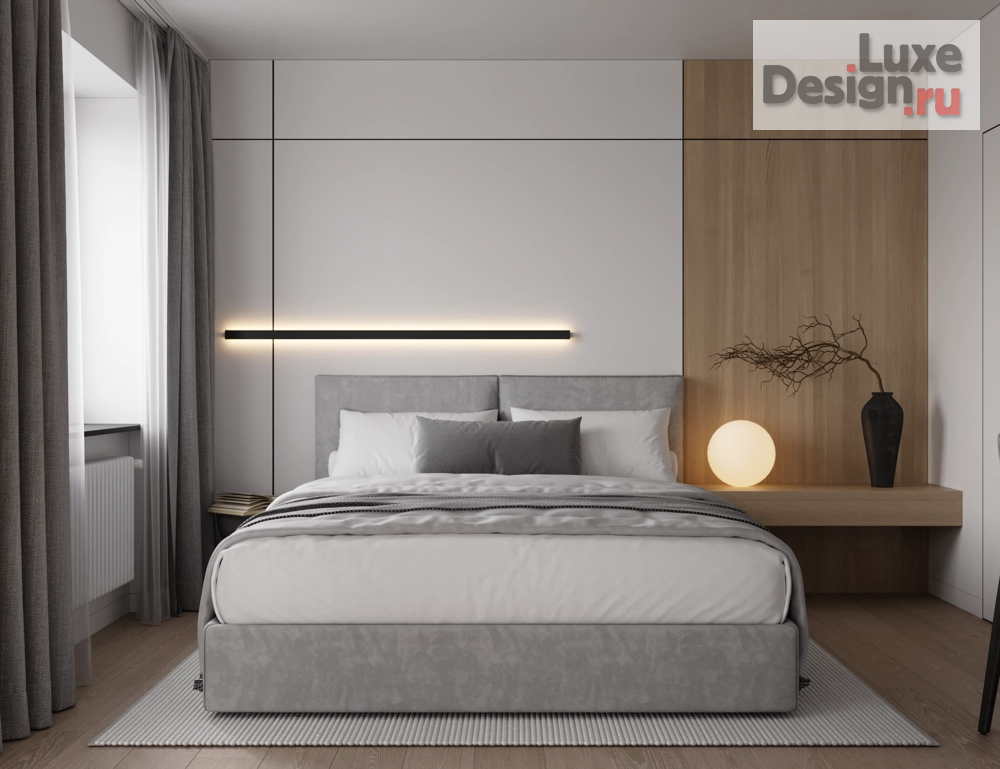 Дизайн интерьера двухкомнатной квартиры "г. Новозыбков. Философия контраста" (фото 13)