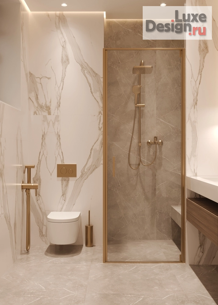 Дизайн интерьера частного дома "Частный дом с камином в американском стиле" (фото 18)