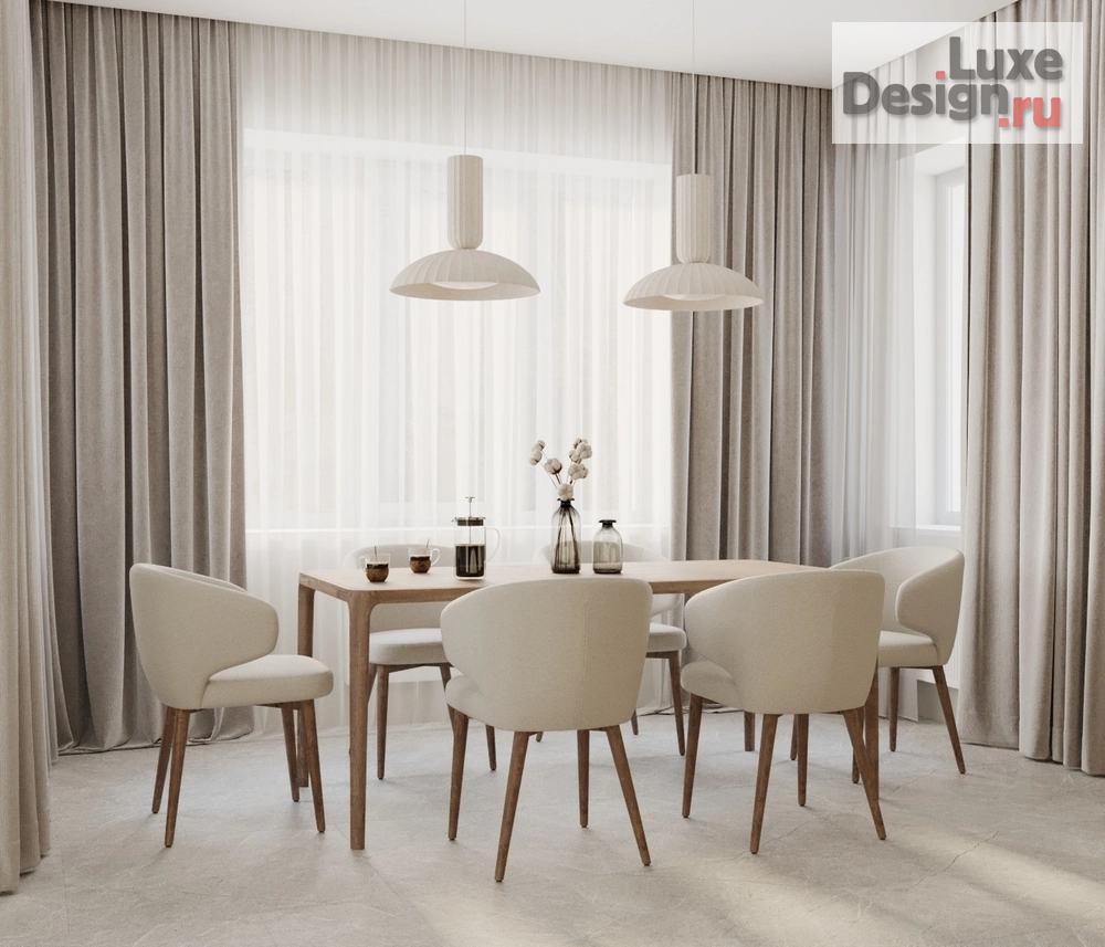 Дизайн интерьера коттеджа "Частный дом в Московской области" (фото 3)