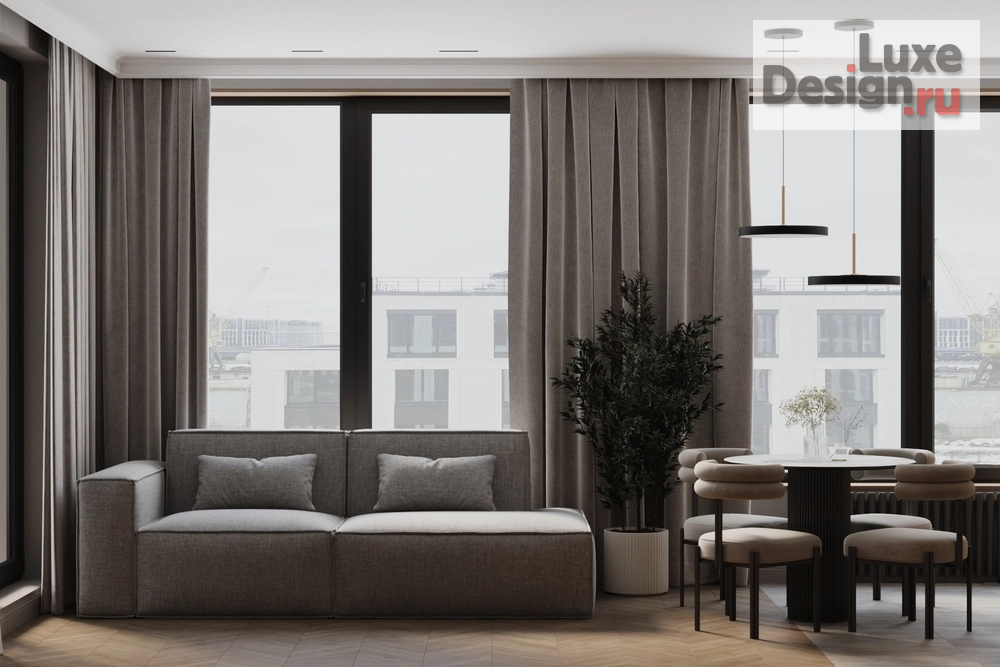 Частная архитектура "Квартира в современном стиле г.Санкт-Петербург, ЖК Grand View" (фото 3) от дизайнера Светлана Кириллова Частная архитектура "Квартира в современном стиле г.Санкт-Петербург, ЖК Grand View" (фото 3)