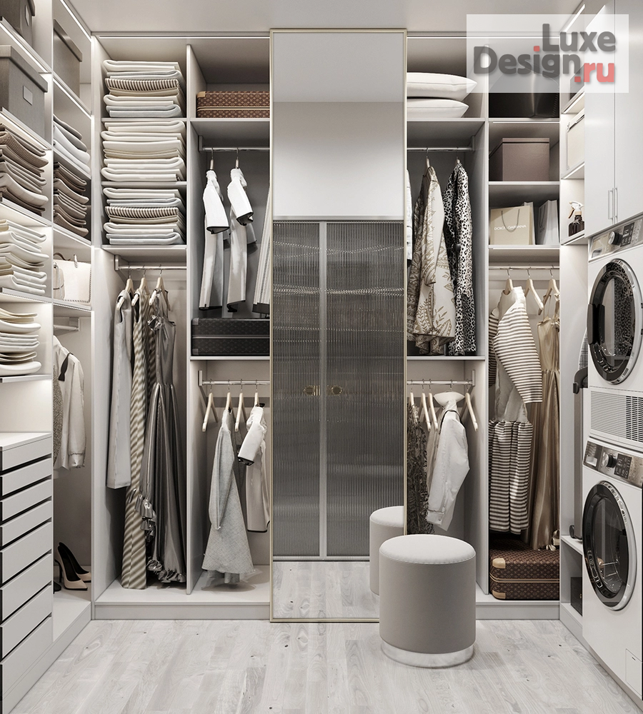 Дизайн интерьера трехкомнатной квартиры "ЖК Селигер Сити /Москва/" (фото 4)