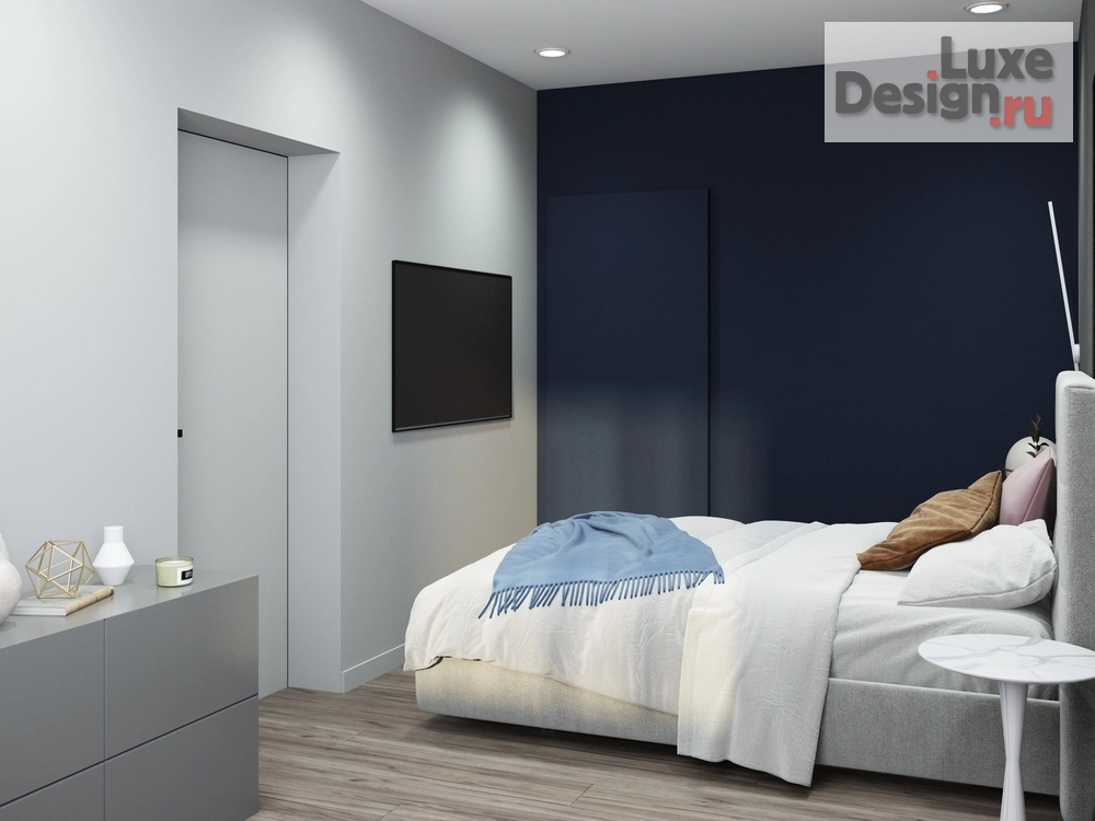 Дизайн интерьера двухкомнатной квартиры "Проект квартиры в Москве" (фото 4)