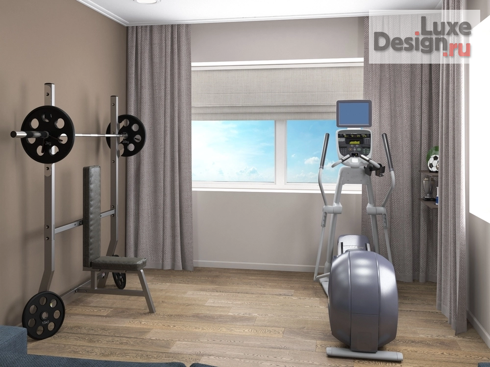 Дизайн интерьера загородного дома "Загородный дом в Московской области" (фото 45)