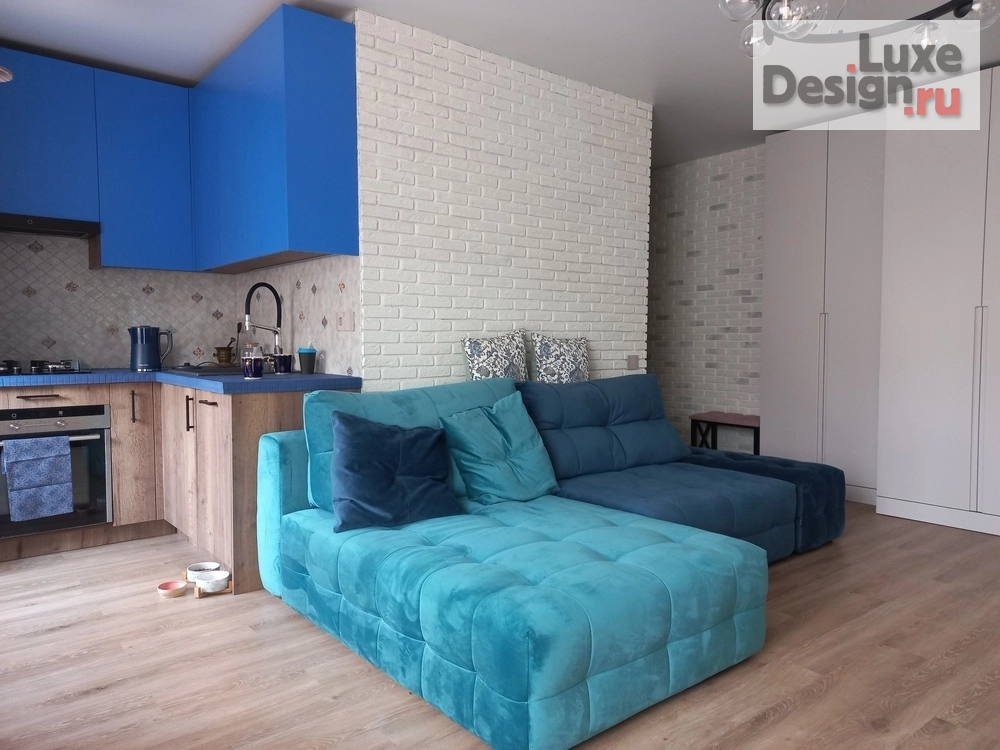 Дизайн интерьера однокомнатной квартиры "Квартира в Москве - реализация" (фото 13)