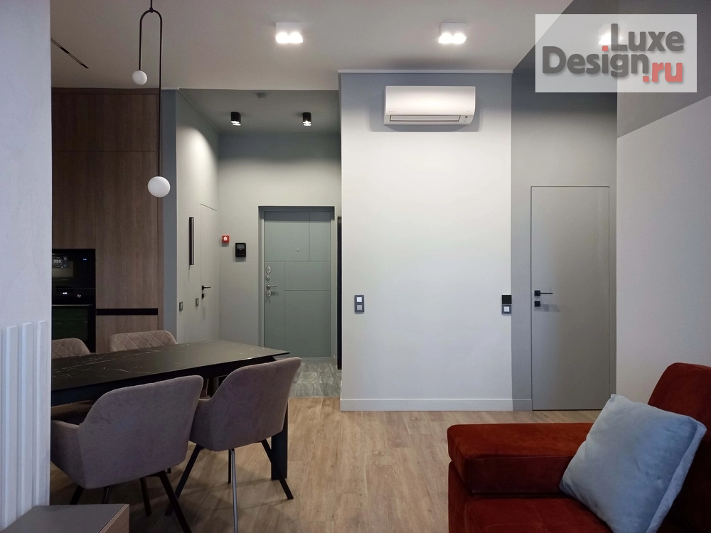 Дизайн интерьера двухкомнатной квартиры "ЖК Сиреневый парк - реализация" (фото 2)