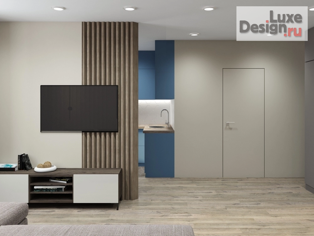 Дизайн интерьера двухкомнатной квартиры "Квартира в Москве" (фото 4)