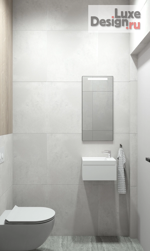 Дизайн интерьера двухкомнатной квартиры "ЖК Сиреневый парк" (фото 26)