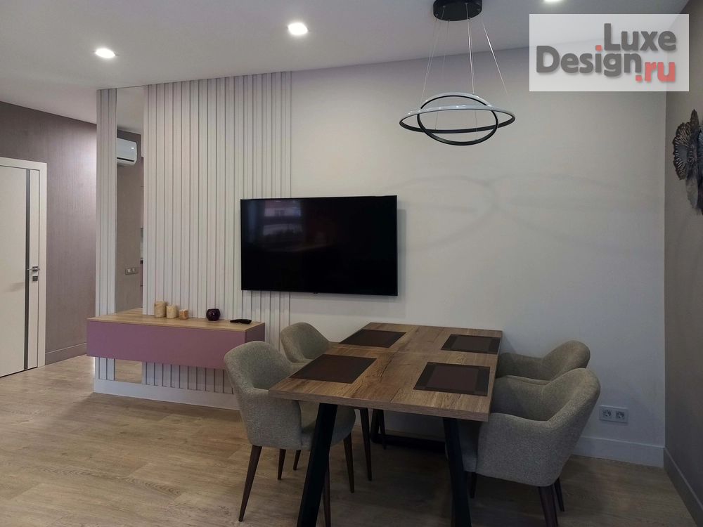 Дизайн интерьера трехкомнатной квартиры "Квартира в Королеве - реализация" (фото 6)