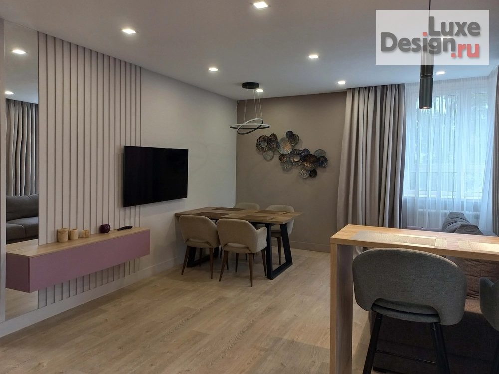 Дизайн интерьера трехкомнатной квартиры "Квартира в Королеве - реализация" (фото 8)